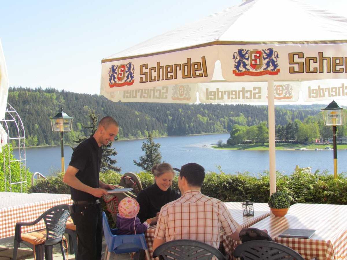 Hotel Seeblick Saalburg Eksteriør bilde